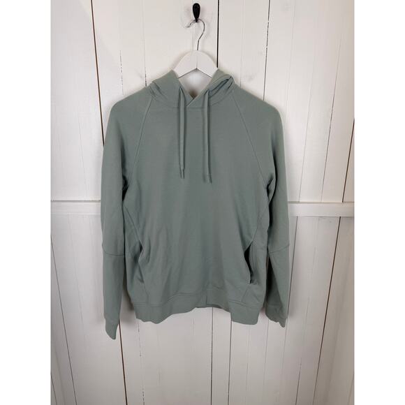 Lululemon Tops - Lululemon Women's Medium Blue Cotton Pullover Sweatshirt NWOT